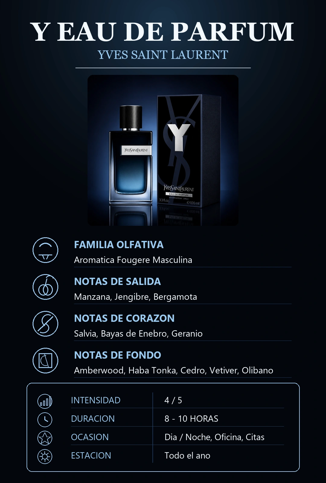 Características Y Eau de Parfum