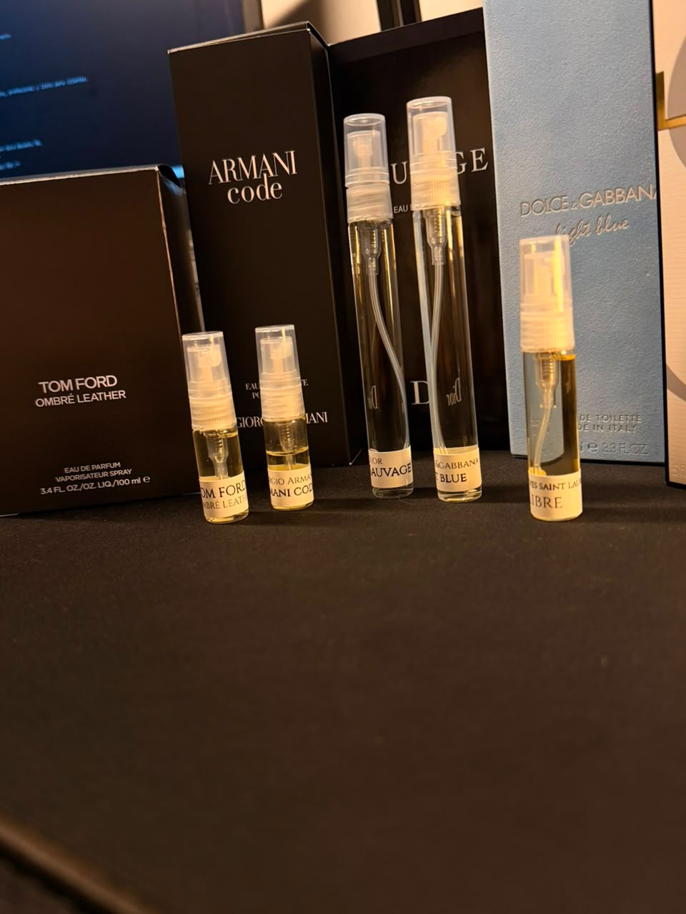 Decants de distintas fragancias